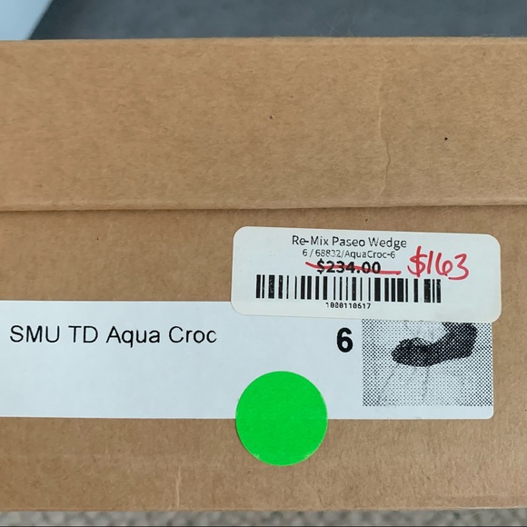 Re-Mix Paseo Wedge Peep Toe Sandal - Picture 7 of 7